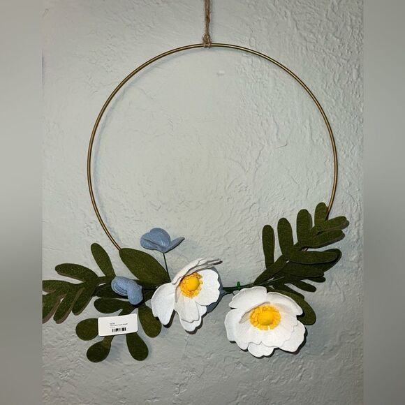 Other - Fabric Floral Wreath